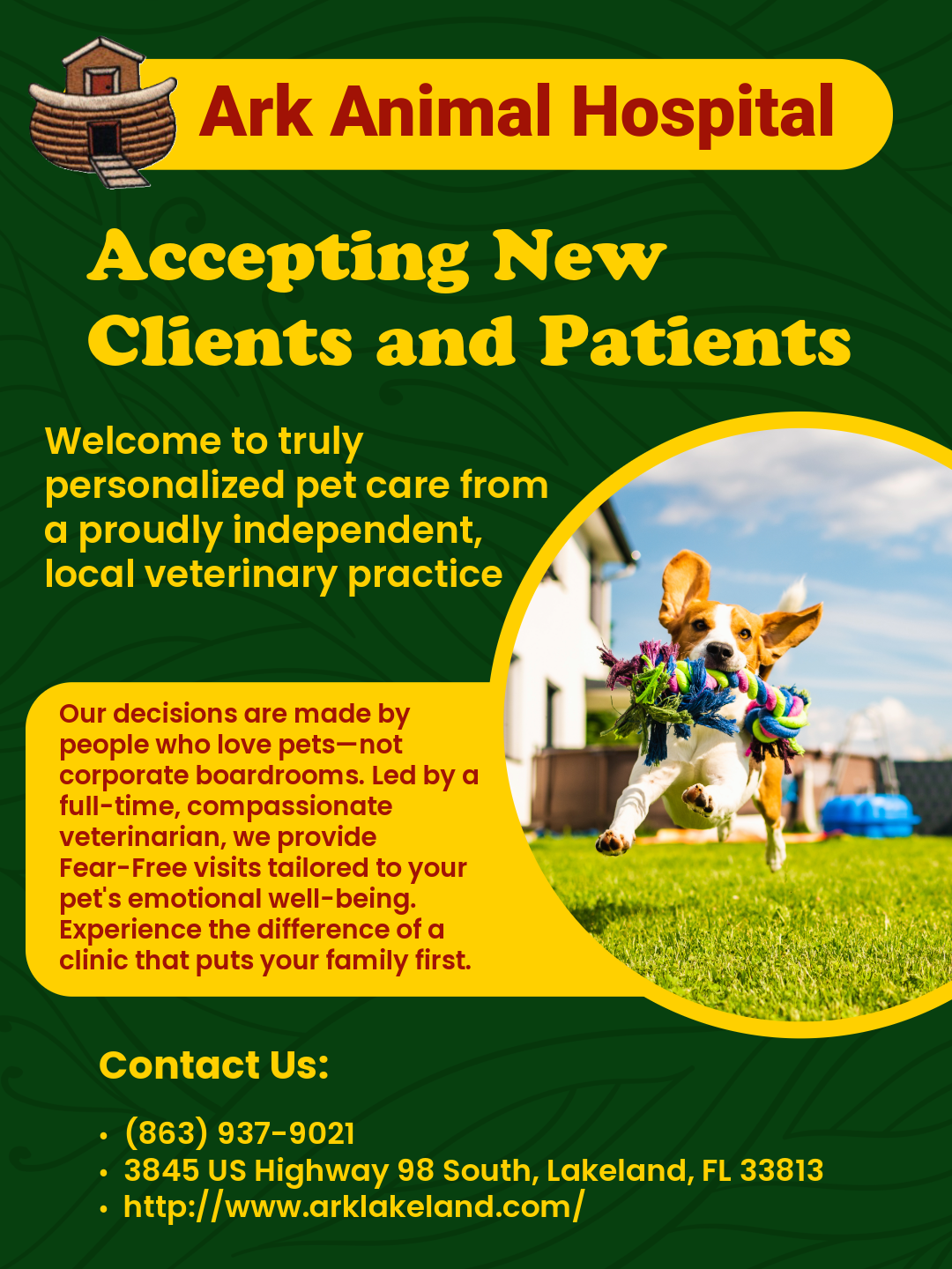 Accepting new clients and patients