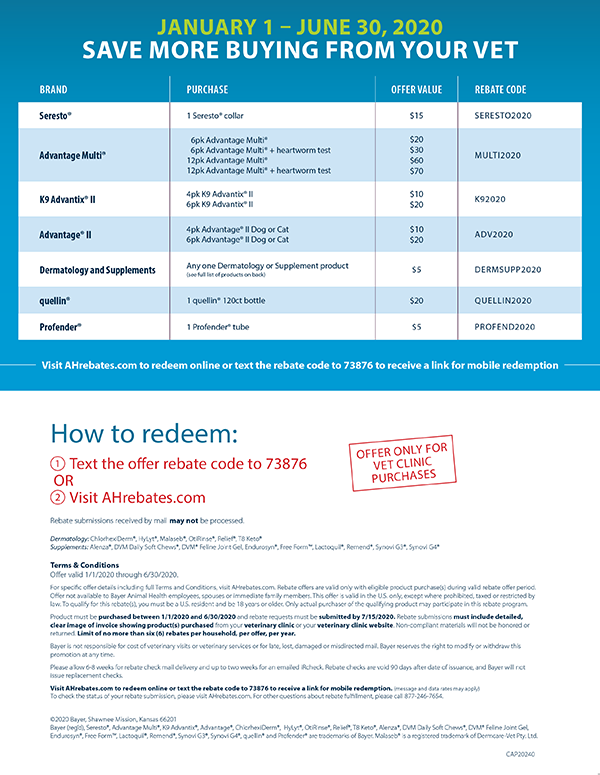 Collect your Soresto rebate by visiting AHrebates.com Collect your Soresto rebate by visiting AHrebates.com