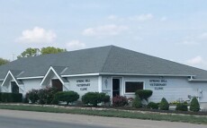 The outside of our veterinary hospital in Spring Hill, KS